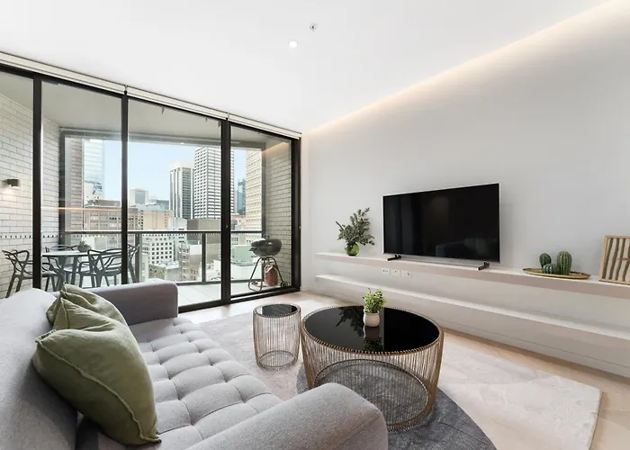 Luxury 2Br 2Ba & Free Parking - 5 Min Walk To Town Hall & Darling Harbour