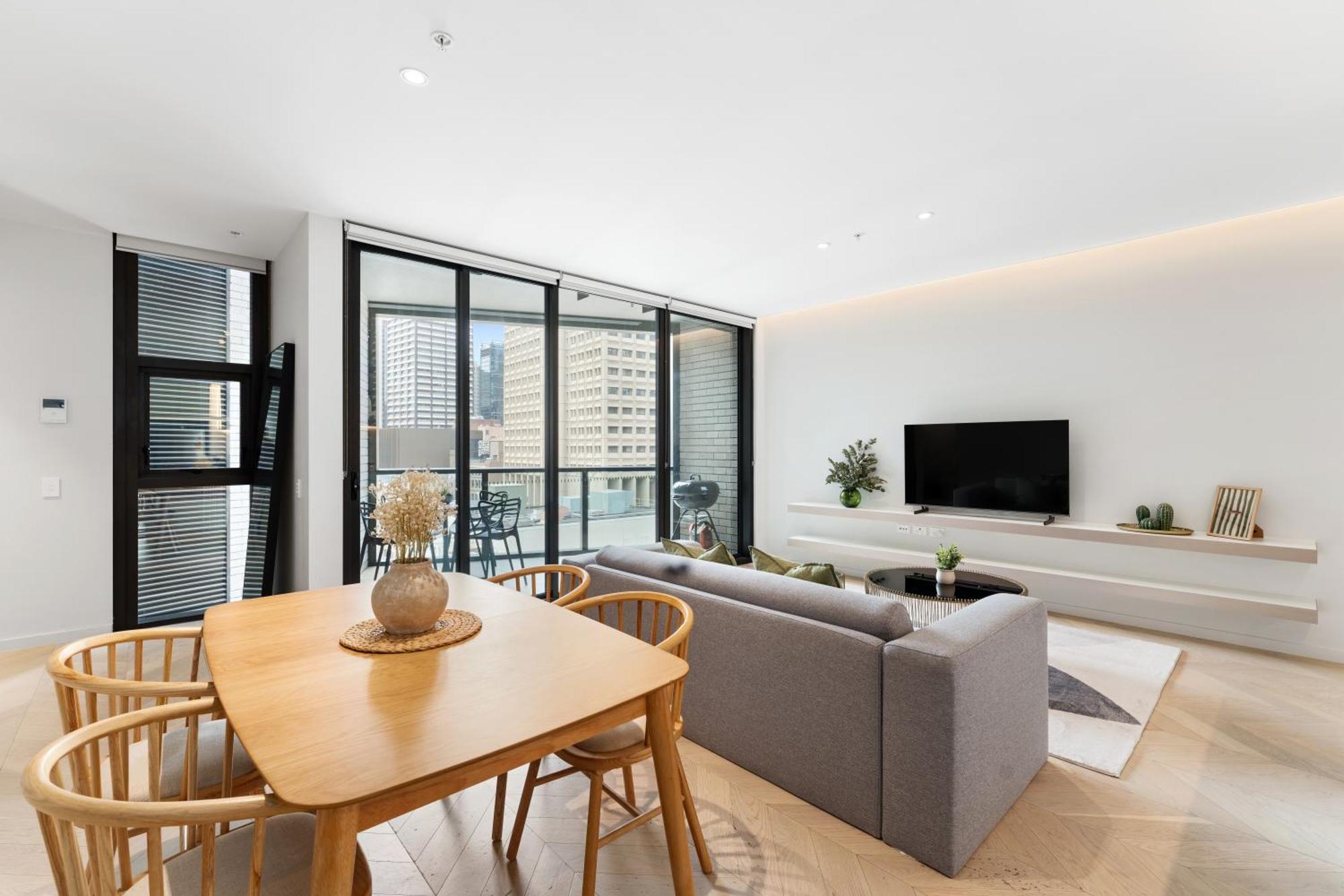 Luxury 2br 2ba & Free Parking - 5 Min Walk To Town Hall & Darling Harbour Apartment