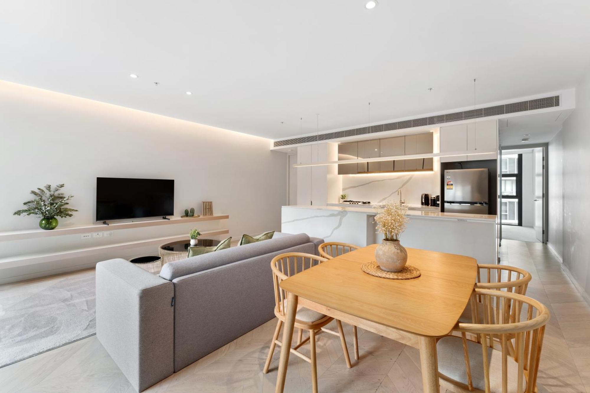 Luxury 2br 2ba & Free Parking - 5 Min Walk To Town Hall & Darling Harbour Apartment